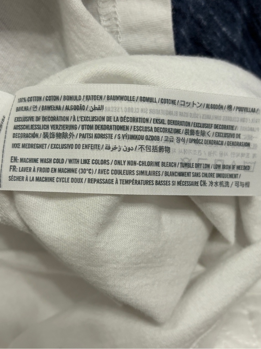 Hollister Men's Long Sleeve Tee - Navy, White & Red Logo Y2K 2000s Retro Preppy - Picture 7 of 13